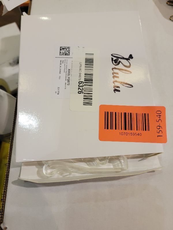 Photo 1 of 2.5 Inch Valance Clips Window Blind Clips Hidden Channel Clear Plastic Valance Retainer for Horizontal(12 Pieces)