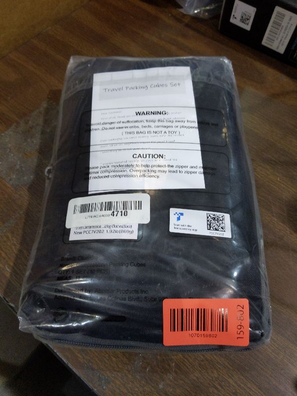 Photo 1 of 10 Set Compression Packing Cubes for Travel Essentials,Compressible Expandable Packing Cubes for Suitcase,OlarHike Luggage Organizer Bags for Travel,Handy Helper for Organizing Clothes(Black)