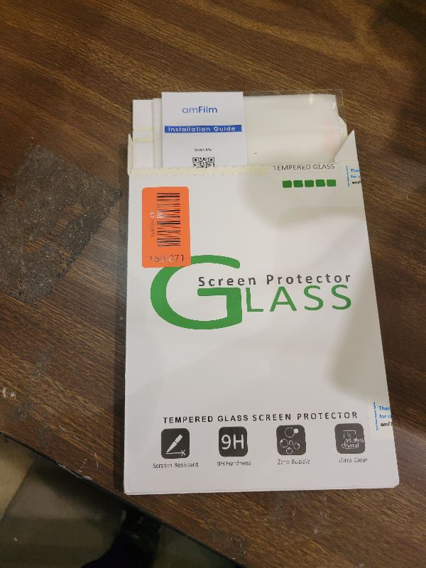 Photo 1 of amFilm 2 Pack Screen Protector for Lenovo Legion Go S 8.0'' Handheld 2025, Tempered Glass, 8.0 inch Full Coverage, Transparent Ultra HD, Anti-Scratch, Anti-Fingerprint