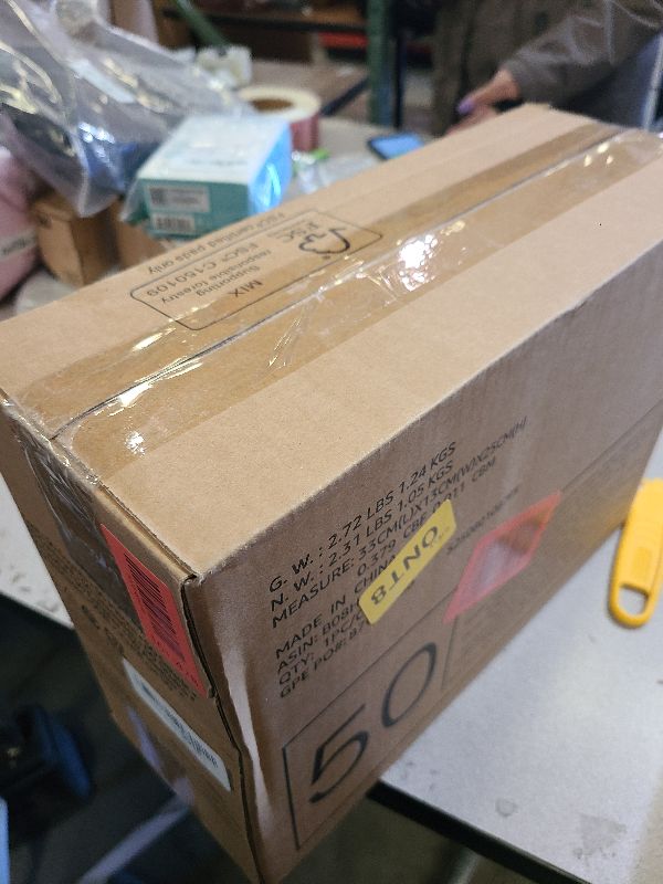 Photo 1 of Amazon Basics Absorbent, Leakproof Male Dog Wrap Disposable Diapers, Small, Pack of 50, White