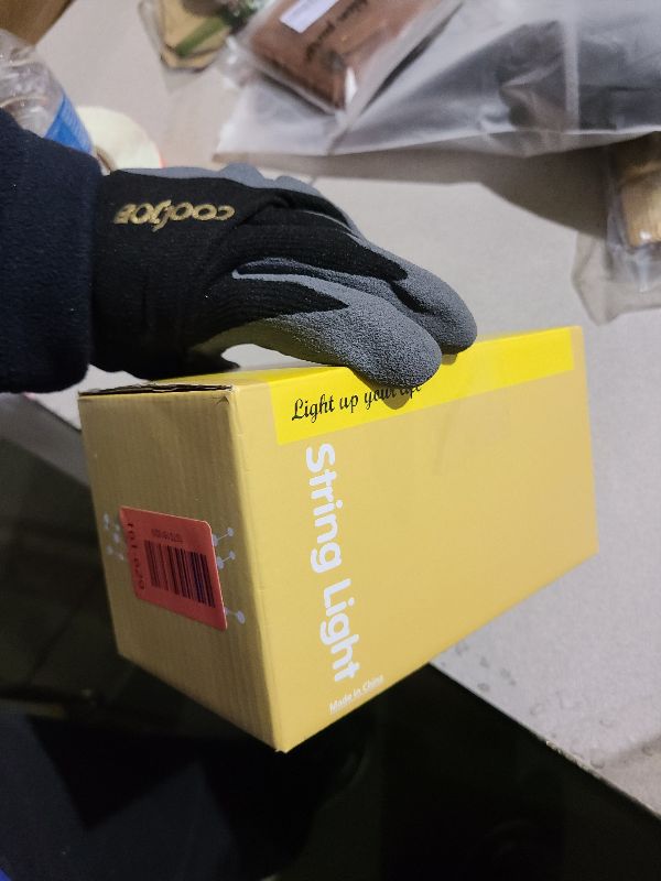 Photo 1 of 100LED Connectable String Lights Indoor Outdoor for Bedroom, 43ft White Globe Lights Plug in with Remote & Timer, 8 Lighting Modes Waterproof Fairy Light for Room Classroom Wedding Christmas Decor