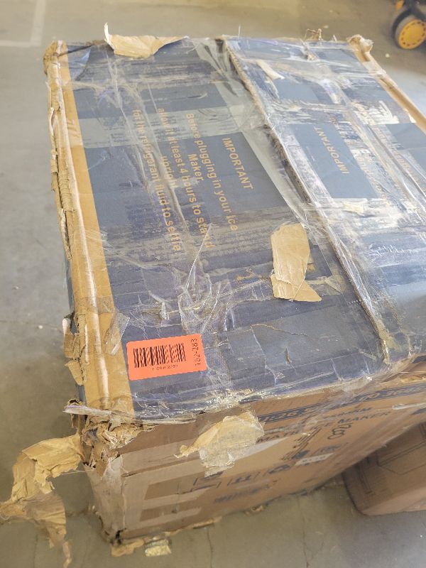 Photo 1 of  Commercial Ice Maker,100lbs/24H,Stainless Steel Under Counter Ice Machine with Water Filter,33lbs Storage Bin, 45 Cubes in 8-12 Mins, Freestanding Ice Cube Maker for Home/Bar/Cafe/Restaurant