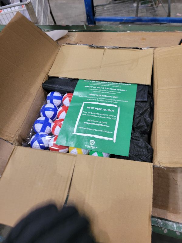 Photo 1 of Golf Game for Adults Outdoor Indoor - Backyard Chipping Set with Sticky Balls - Family Entertainment Multi-Player Action - Friend and Party Activity - Gift for Golfers (no Club)