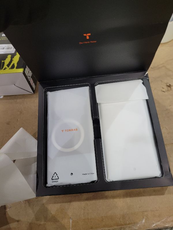 Photo 1 of TORRAS Magnetic Shockproof for Samsung Galaxy Z Fold 7 Case Clear with Screen Protector, Fit for MagSafe, 4X Military Grade Hinge Protection, Slim Phone Case for Samsung Z Fold 7, Clear