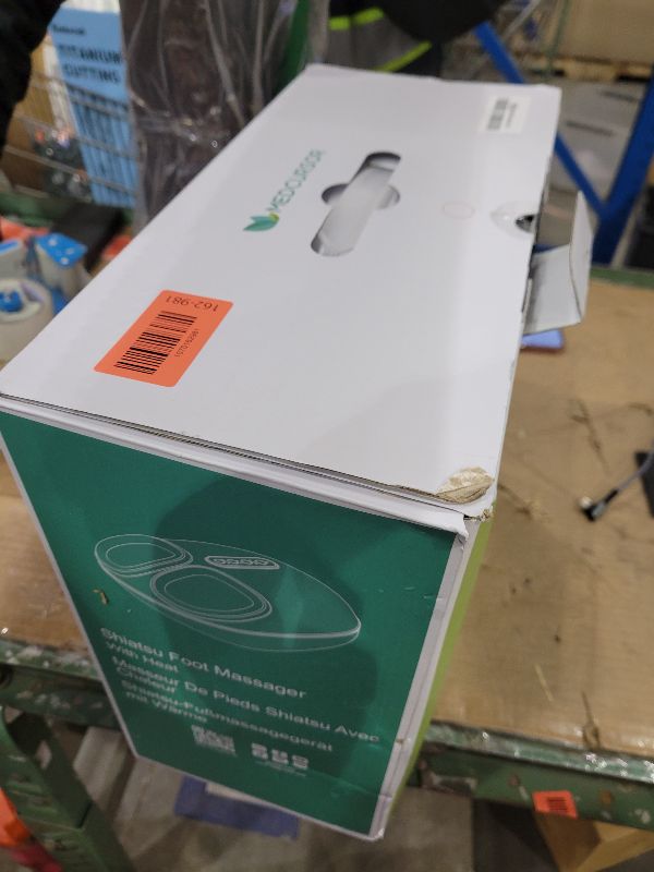 Photo 1 of Medcursor Foot Massager Machine with Heat, Feet Massage Delivers Relief for Tired Muscles & Plantar, Deep Kneading Therapy, Multi-Level Settings for Home, Office Use, Size up to 13"