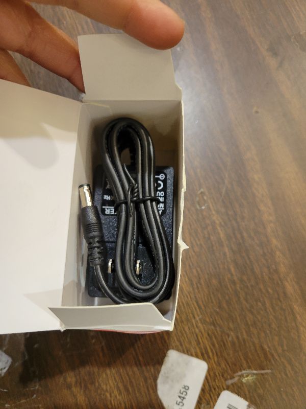 Photo 1 of 12V Adapter for Audio Technica Turntable Charger Power Cord for Audio-Technica AT-LP60X AT-LP60X-BK AT-LP60X-BW AT-LP60XBT-RD AT-LP120XUSB-BK Direct-Drive Turntable Record Player Power DC Adapter