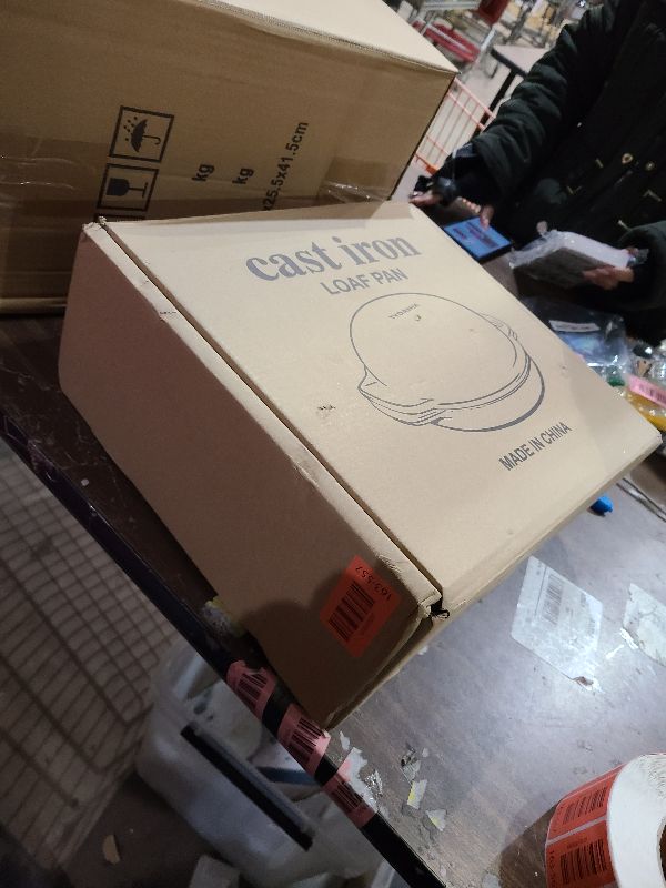 Photo 1 of 2-in-1 Multifunctional Enameled Cast Iron Dutch Oven, 6QT Loaf Pan with Dual Handles, Perfect for Baking Sourdough, Roasting, Braising & Stews, Oven & Stovetop Safe, Easy to Clean & Pre-Seasoned