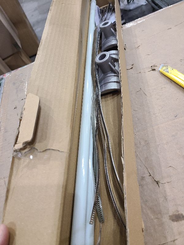 Photo 1 of Anley Street Light Pole Banner Mounting Bracket Kit for 30" Wide Banners - Outdoor Weather Proof Support - Quick Installation Perfect for Promoting Events, Business, Advertisement