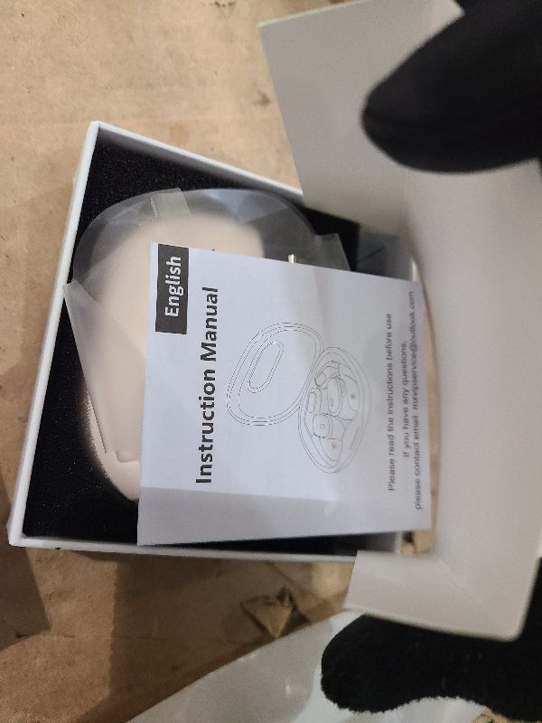 Photo 1 of 2026 Upgraded Open Ear Headphones,Over Ear Earbuds with Ergonomic Earhook,Bluetooth Headphones 6.0 with Smart Digital Display,80H Playtime,IPX7 Waterproof,Touch Control Operate Fit Cycling,Running