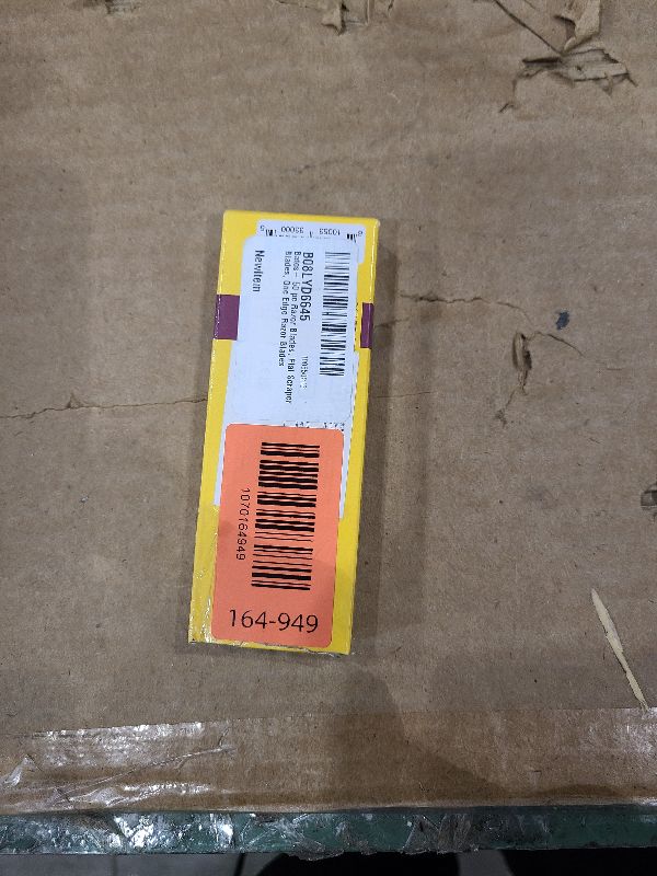 Photo 1 of Bates- 50 pc Razor Blades, Flat Scraper Blades, One Edge Razor Blades