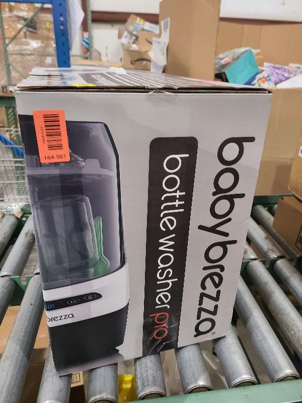 Photo 1 of Baby Brezza Baby Bottle Washer Pro - Clinically Proven Better Cleaning - Washer, Sterilizer + Dryer In One Appliance for Essentials like Bottles + Pump Parts – Machine Replaces Brushes + Racks