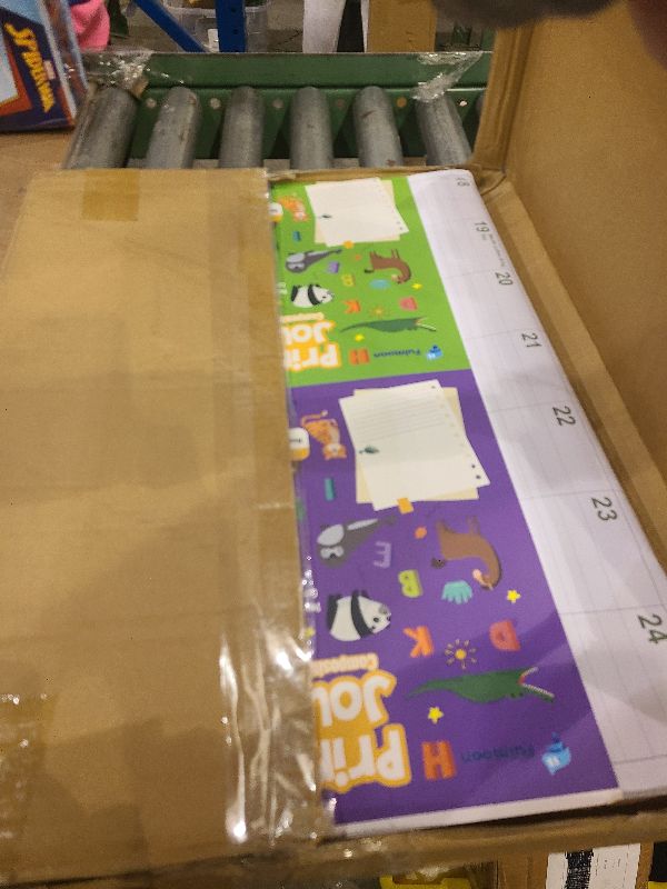 Photo 1 of 2026 Wall Calendar - Large Calendar 2026-2027 from January 2026 - June 2027, 18 Months Calendar/Planner with Thick Paper, 20" x 30", Vertical, Cyan