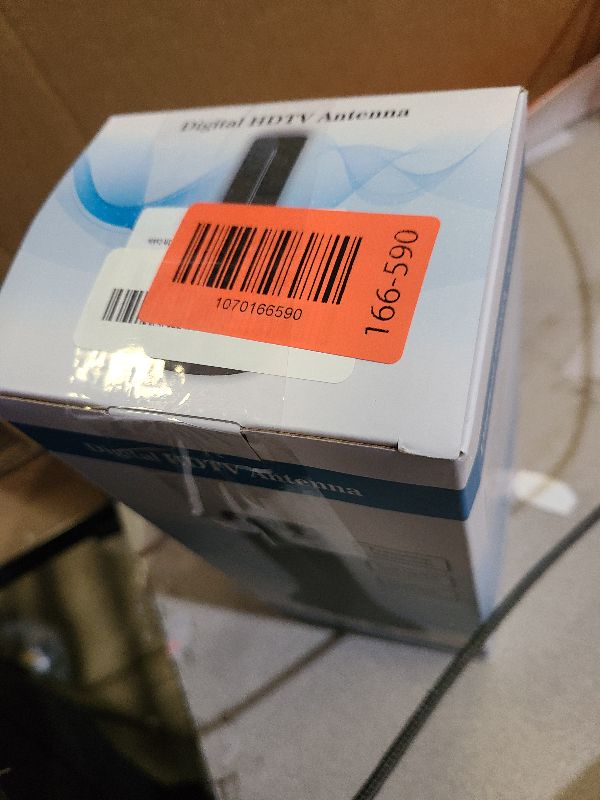 Photo 1 of 2026 Digital TV Antenna Indoor for Local Channels, Long Range TV Antenna for Smart TV and All Older TV's,Supports 4K 1080P HD VHF UHF with Amplifier Signal Booster and 13ft Cable