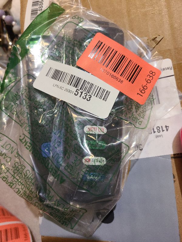 Photo 1 of (Pack of 2) Replacement for Roku TV Remote Control, Compatible with TCL Roku/Hisense Roku/Onn Roku/Roku Built-in Smart TVs. (Not Compatible with Roku Sticks or Box). 1 Year Warranty.