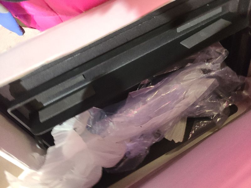 Photo 1 of (17-31.5 inches) Adjustable Refrigerator or Washer Top Storage Rack - Expandable Organizer Shelf, L-Shaped Protective Card Slot Design for Kitchen, Laundry Room, Dorm -Durable Metal Space Saver-Large