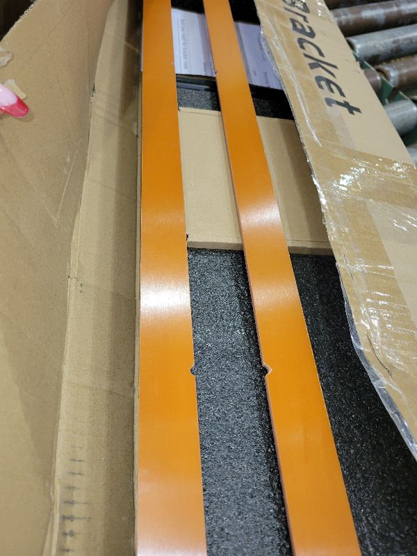 Photo 1 of 1 Pack Large Shelf Brackets Long Floating Shelf Bracket Invisible Floating Shelf Hardware Heavy Duty Floating Mantel Brackets(56"X6"X1.5" with Tools)