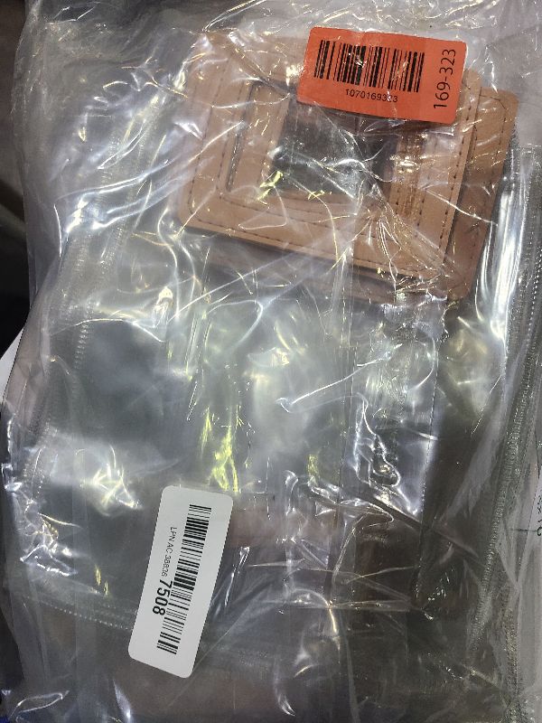 Photo 1 of 15 PCS 7 x 4 x 8 Inch Clear Gift Bag with Handle and 2 Rolls Pink Ribbon, Bridesmaid Gift Bags, Reusable PVC Tote Bags, Heavy Duty Gift Wrap Bags for Bridal Party, Wedding, Birthday, Valentine