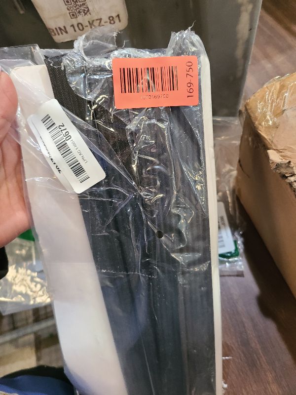 Photo 1 of 196 Inch Self-Adhesive Wedge Weather Stripping Door Seal & Window Insulation - Soundproof Gap Filler, Draft Stopper Foam Tape for Door Frame, Black