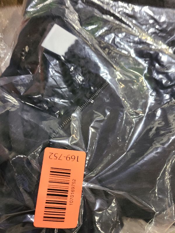 Photo 1 of Amazon Essentials Men's Hoodies, Sherpa-Lined Pullover, Black, Medium.