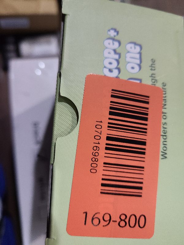 Photo 1 of 1000X Handheld Microscope for Kids : 4K 2.0" Screen Rechargeable Telescope and Camera Combo with 6 Slides, Perfect for Indoor Outdoor Exploration, Portable Edu for Age 3-12 Children