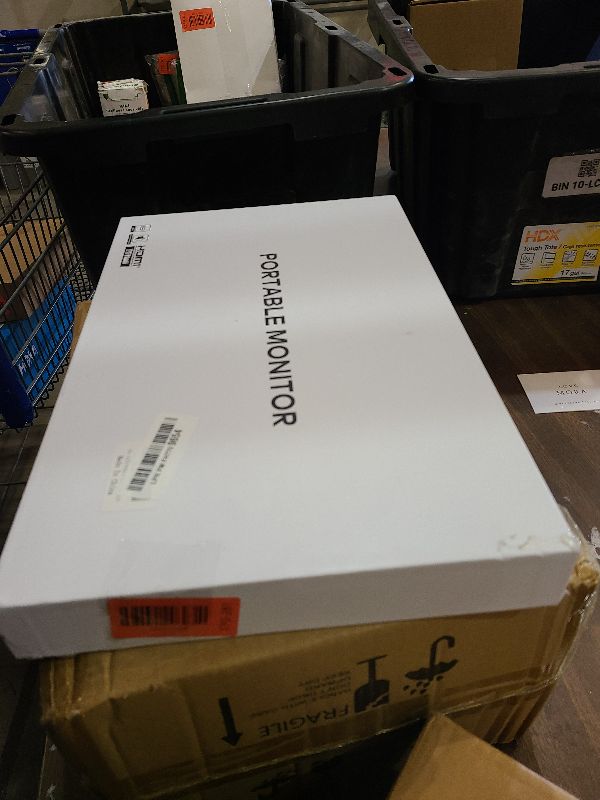 Photo 1 of 13.3” 1080P OLED Portable Monitor Touchscreen 100000:1 contrast ratio 500 nits brightness Display, Built-in Stand Speakers HDR Portable Screen,Travel Monitors for Laptop Mac PC Phone PS4/5 Xbox Switch