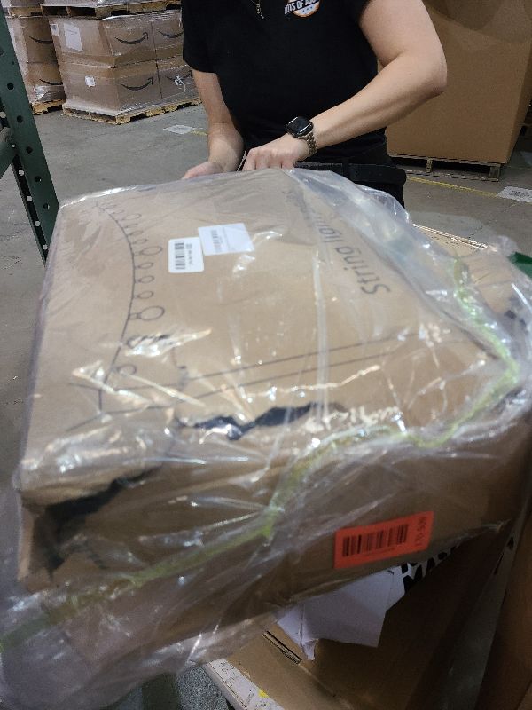 Photo 1 of 10Ft String Light Poles 4 Pack,Light Poles for Outside Lights,Outdoor with Fence Brackets Hanging Lights,Metal Stand Deck Patio Backyard