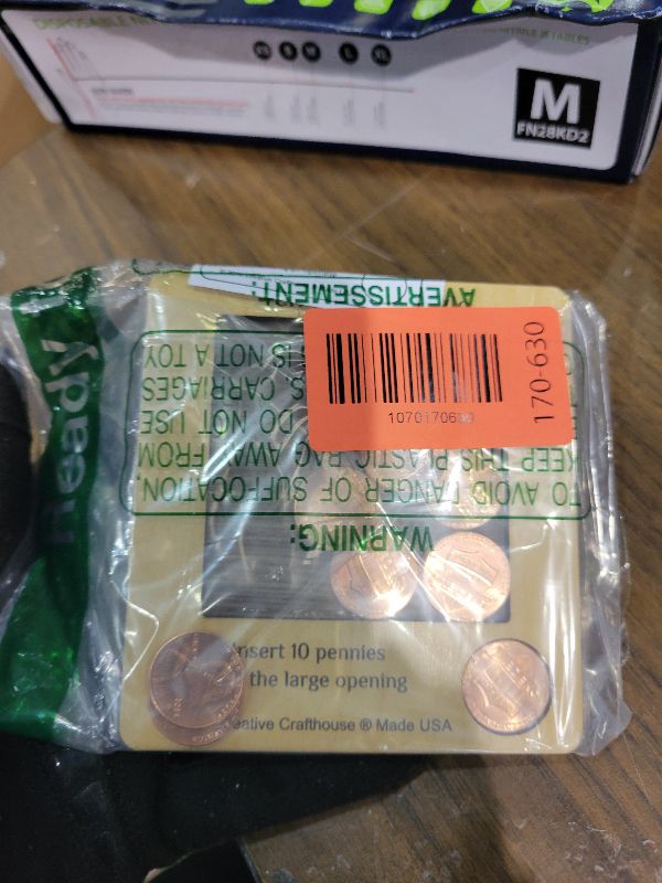 Photo 1 of 10 Penny Puzzle - Coffee Table Puzzle - Executive Toy - Wood Brain Teaser