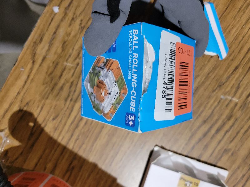 Photo 1 of 3D Puzzle Cube, 3D Rolling Ball Maze Puzzle Cube Ball for Kids Adults, Education Sensory Toys for Logical Thinking, Birthday Gift for Kid.(Blue)