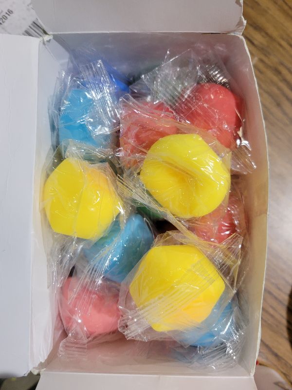 Photo 1 of 24 Pack Slow Rising Stress Cube , Dough Stress Balls Soft Fidget Squishy Toys for Anxiety Relief, Pull Stretch Classroom Prize Party Favors Toys for Kids