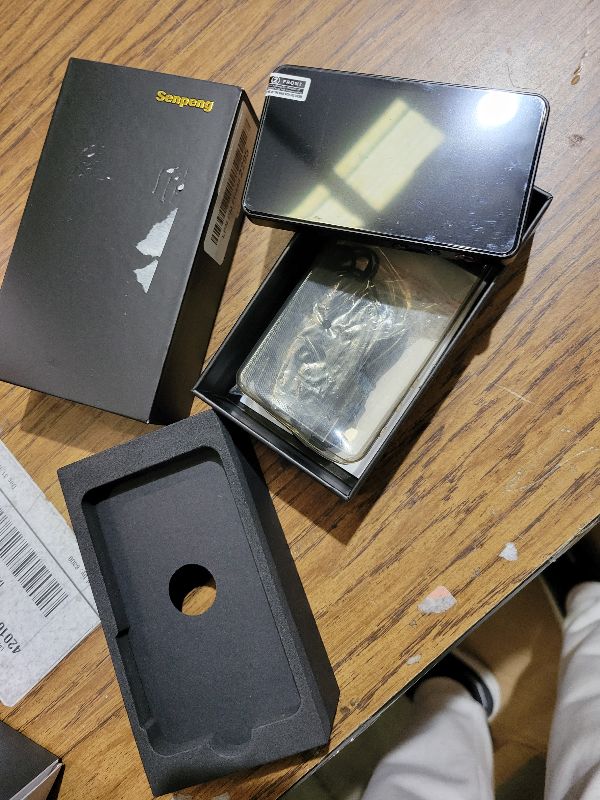 Photo 1 of 144GB MP3 Player with Bluetooth and WiFi,Senpeng 4" Full Touch Screen Music Player with Spotify,Amazon Music,Pandora,YouTube,Audible,Android Mainstrem Media MP4 Music Player for Kids up to 1TB,Black