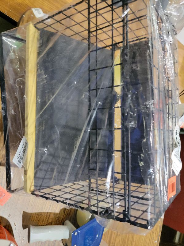 Photo 1 of [WIDER SHELF] 2 SET Strong Magnetic Shelf Basket for Fridge with Tag & Bamboo Top, XXL Large Magnetic Spice Rack Shelves for Side of Refrigerator, Kitchen Pantry Storage Organizer for Food Fruit Veg