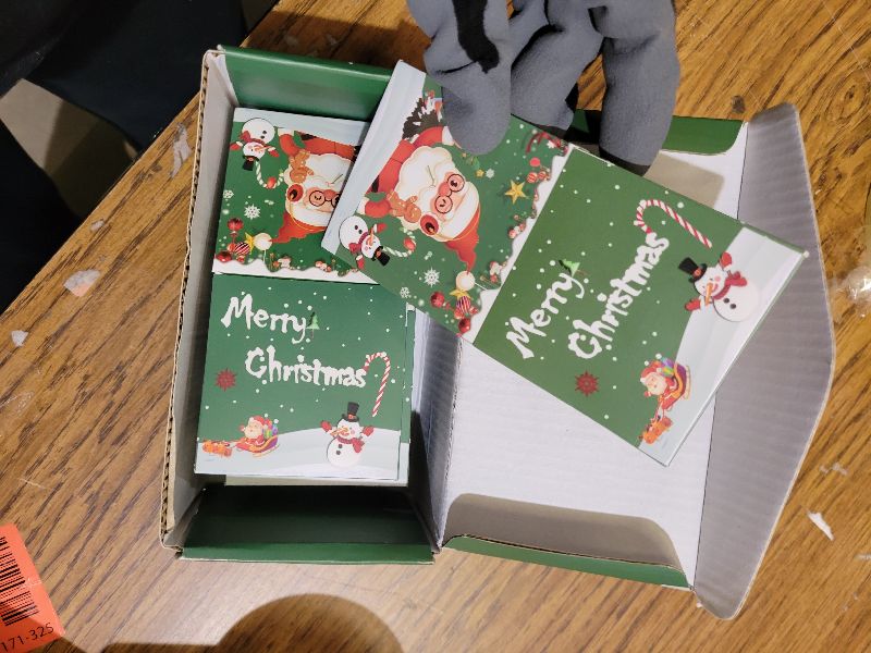 Photo 1 of 2025 New Year Surprise Gift Box Explosion Pop-up Cash, Unique folding and bouncing Gift box, Christmas and Birthday Surprise Explosion Box(12 bounces) (green)