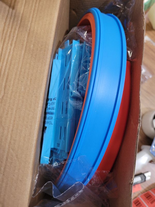 Photo 1 of ?Slot Car Race Track Sets with 360° Thrill Loops & 4 High-Speed Cars, 64 Pcs Large Flexible Racing Track for Kids Ages 3-5 4-8 8-12, Race Car Toys Gift for Boys Girls Birthday Christmas