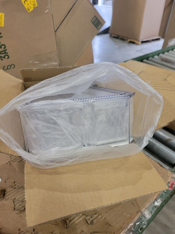 Photo 1 of 14 Pack Fridge Organizer Storage Bins Set, Clear Stackable Food Storage Containers with Lids BPA-Free for Refrigerator, Freezer, Kitchen Countertop, Organizers for Fruits, Vegetables, Drinks, Cereals