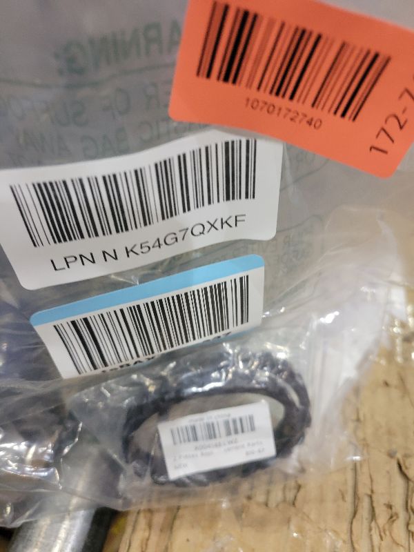 Photo 1 of 2 Pieces Replacement Tires for i-Robot Room-ba S9, j7, 500,600,700,800,900, e and i Series Models, Anti-Slip Wheel Tires Replacement Parts