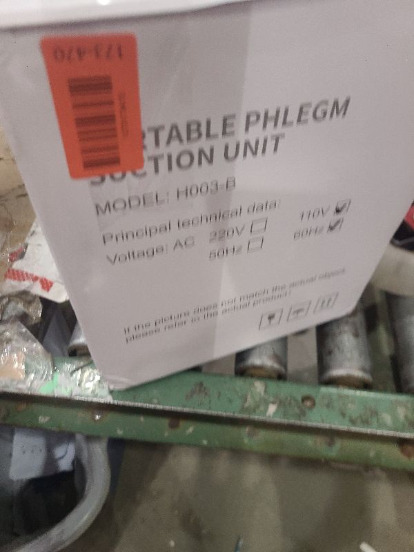 Photo 1 of 1000ml Portable Veterinary Suction Machine for Home Use 110V