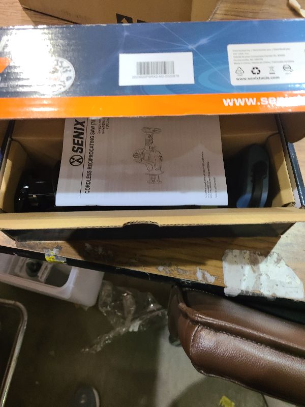 Photo 1 of SENIX PSRX2-M2-0 X2 20 Volt Max* 7/8-Inch Compact Reciprocating Saw Power Tool Set, Variable Speed, 3000 SPM Max, Tool-Less Blade Clamp, 3-Mode LED Light, Tool Only, Battery Not Included