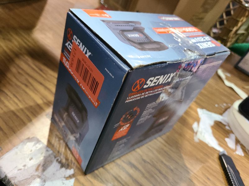 Photo 1 of SENIX 20V Cordless Detail Sander,Electric Hand-Sander with 11,000 OPM,Lightweight & Compact Design for Woodworking,Furniture,Drywall,Paint Removal(Tool Only,No Included Battery)