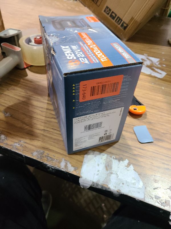 Photo 1 of SENIX 20V Cordless Detail Sander,Electric Hand-Sander with 11,000 OPM,Lightweight & Compact Design for Woodworking,Furniture,Drywall,Paint Removal(Tool Only,No Included Battery)