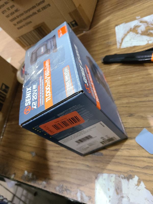 Photo 1 of SENIX 20V Cordless Detail Sander,Electric Hand-Sander with 11,000 OPM,Lightweight & Compact Design for Woodworking,Furniture,Drywall,Paint Removal(Tool Only,No Included Battery)