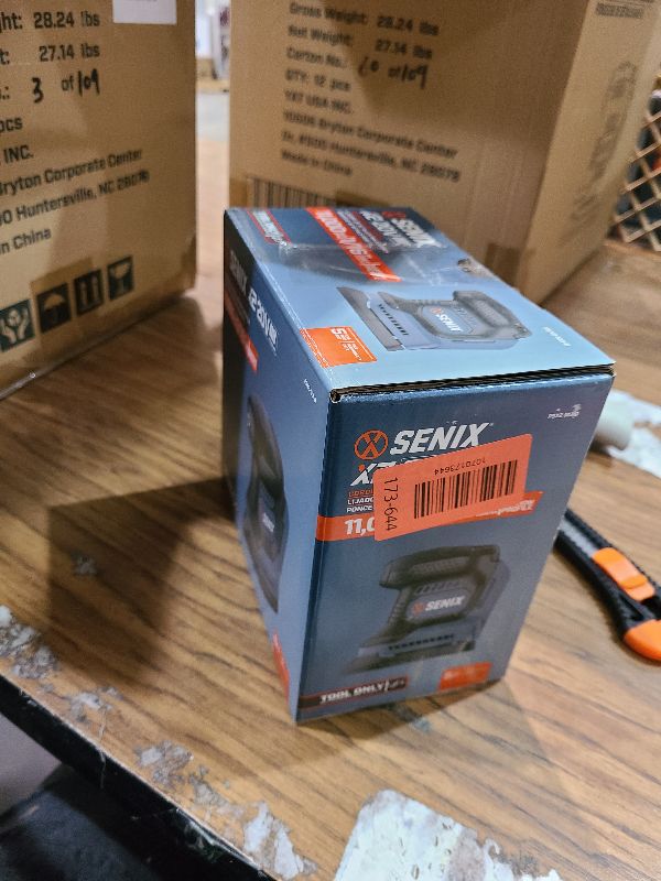 Photo 1 of SENIX 20V Cordless Detail Sander,Electric Hand-Sander with 11,000 OPM,Lightweight & Compact Design for Woodworking,Furniture,Drywall,Paint Removal(Tool Only,No Included Battery)