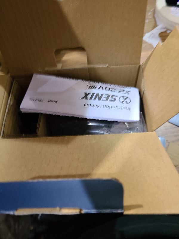 Photo 1 of SENIX 20V Cordless Detail Sander,Electric Hand-Sander with 11,000 OPM,Lightweight & Compact Design for Woodworking,Furniture,Drywall,Paint Removal(Tool Only,No Included Battery)