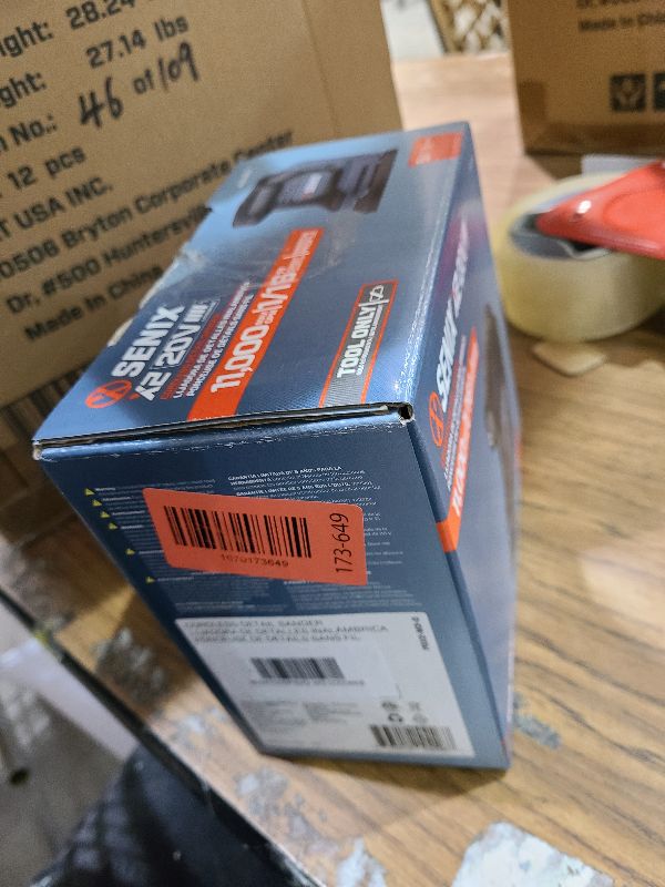 Photo 1 of SENIX 20V Cordless Detail Sander,Electric Hand-Sander with 11,000 OPM,Lightweight & Compact Design for Woodworking,Furniture,Drywall,Paint Removal(Tool Only,No Included Battery)