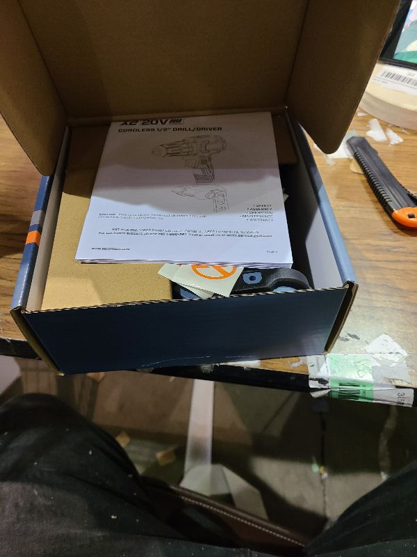 Photo 1 of SENIX 20V Max Cordless Drill/Driver Set, Power Tool Kit, Brushless Motor, 1/2-Inch, 2 Variable Speed,Tool Only (PDDX2-M2-0)