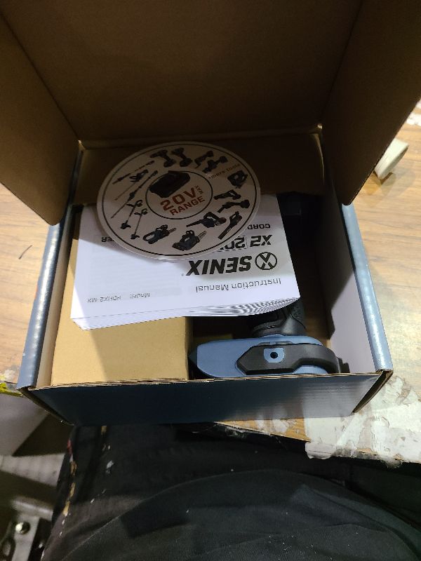 Photo 1 of SENIX 20V Max Cordless Drill/Driver Set, Power Tool Kit, Brushless Motor, 1/2-Inch, 2 Variable Speed,Tool Only (PDDX2-M2-0)