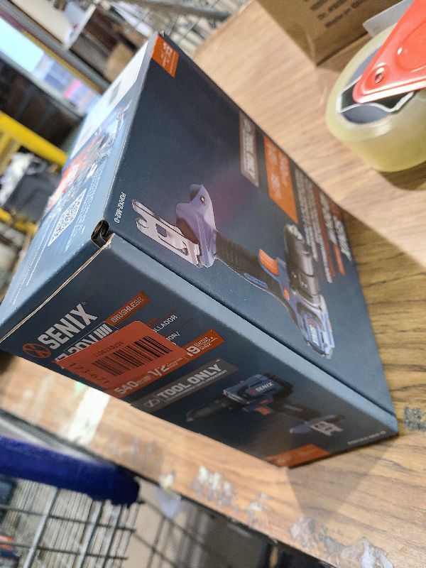 Photo 1 of SENIX 20V Max Cordless Drill/Driver Set, Power Tool Kit, Brushless Motor, 1/2-Inch, 2 Variable Speed,Tool Only (PDDX2-M2-0)