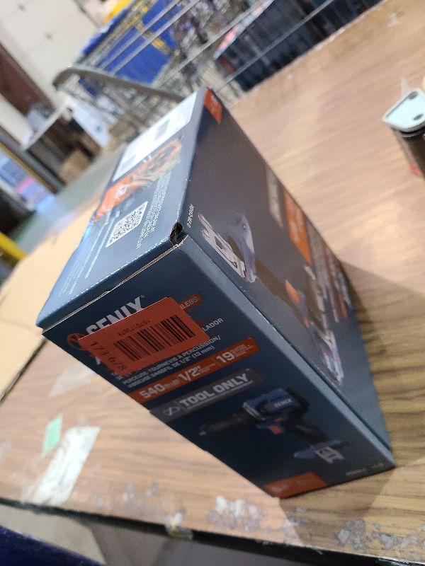 Photo 1 of SENIX 20V Max Cordless Drill/Driver Set, Power Tool Kit, Brushless Motor, 1/2-Inch, 2 Variable Speed,Tool Only (PDDX2-M2-0)