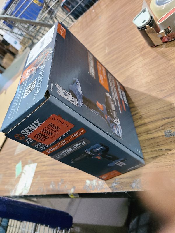 Photo 1 of SENIX 20V Max Cordless Drill/Driver Set, Power Tool Kit, Brushless Motor, 1/2-Inch, 2 Variable Speed,Tool Only (PDDX2-M2-0)