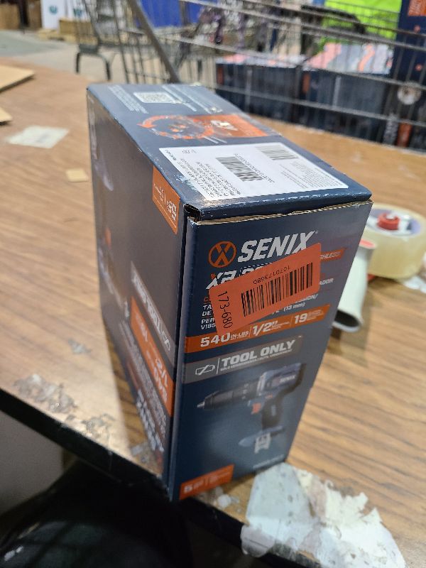 Photo 1 of SENIX 20V Max Cordless Drill/Driver Set, Power Tool Kit, Brushless Motor, 1/2-Inch, 2 Variable Speed,Tool Only (PDDX2-M2-0)