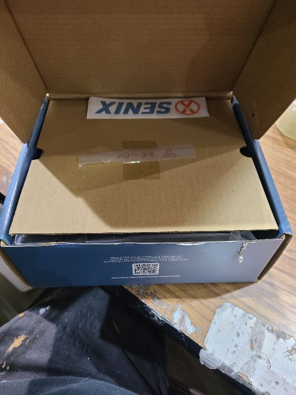 Photo 1 of SENIX 20V Max Cordless Jigsaw (Bare Tool Only), Jigsaw Cut Off Tool with Brushless Motor, 3000SPM, 6-Speed & 4-Orbital Settings, 45° Bevel Cuts, Includes Blades for Straight/Curved/Circular Cutting